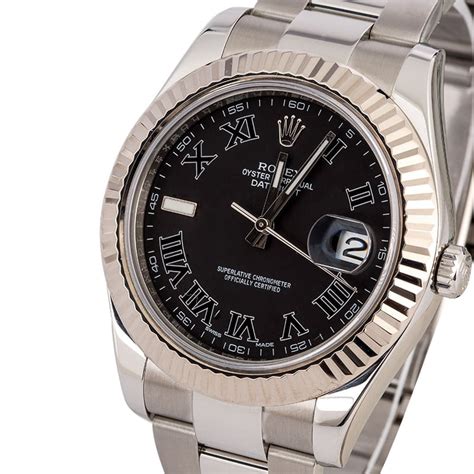 how rare is rolex datejust ii 116334